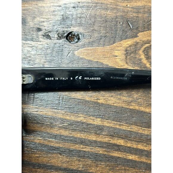 Chanel 5380-A C501/S8 Polished Black Frame w/Gray Lens Full Rim Sunglasses - Picture 6 of 9